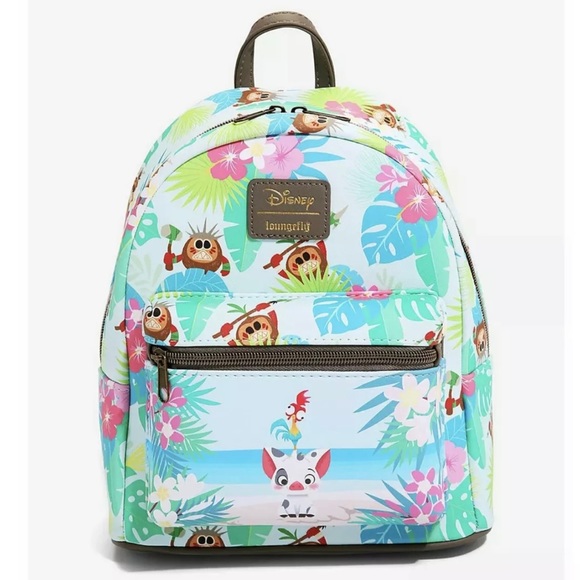 Loungefly moana rare mini backpack new with tags - Picture 5 of 6